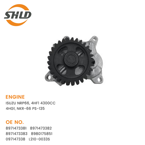 8971473381 8971473382 8971473383 Oil Pump For ISUZU 