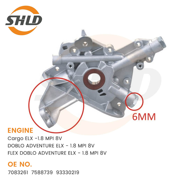 7083261 7588739 93330219 OILPUMP FOR GM Cargo ELX -1.8 MPI 8V
