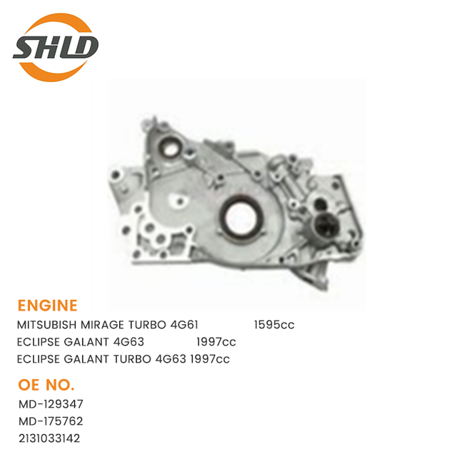 YSK-MB1096 MD-129347 MD-175762 oil pump for MITSUBISH TALON 1990-1992 1600cc LASER 1989-1992 2000cc COLT 4G61, 4G92