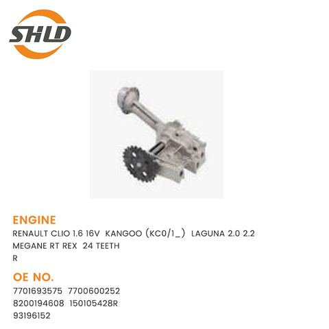 7701693575 7700600252 8200194608 150105428R 93196152 YSK-RN1690 RENAULT CLIO 