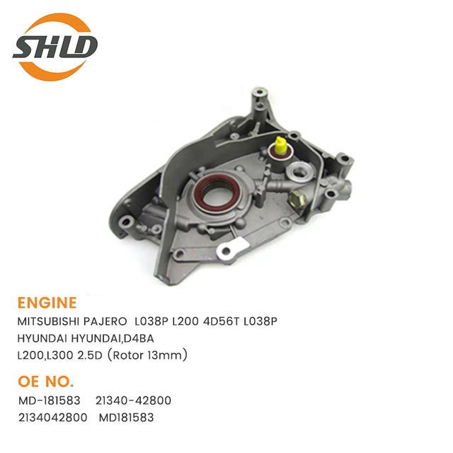 MD-181583 21340-42800 2134042800 MD181583 YSK-MB1172 OILPUMP FOR MITSUBISHI PAJERO L038P L200 4D56T HYUNDAI,D4BA L200,L300 .
