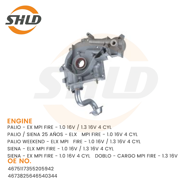 4675117355205942 OilPump For PALIO - EX MPI FIRE - 1.0 16V / 1.3 16V