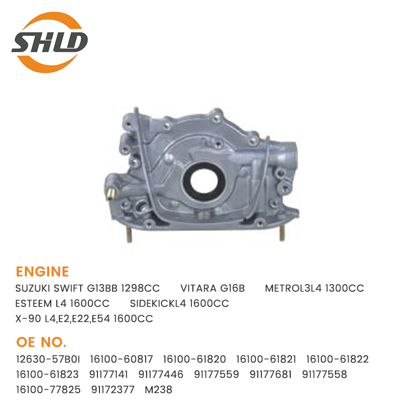 12630-57B01 16100-60817 16100-61820 Oil Pump For SUZUKI
