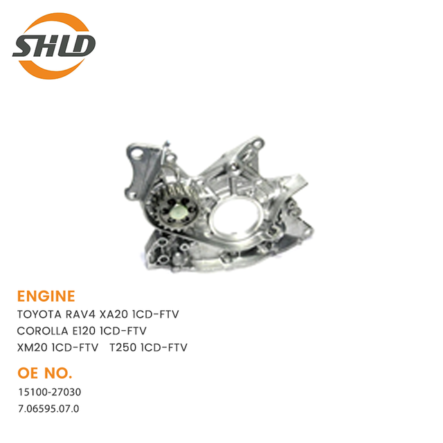15100-27030 7.06595.07.0 YSK-TA1405 OILPUMP FOR TOYOTA RAV4 XA20 1CD-FTV COROLLA E120 XM20 1CD-FTV T250