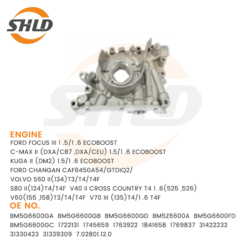 BM5G6600GA Oil Pump For FORD FOCUS IIl 1.5/1.6 ECOBOOST C-MAX II 