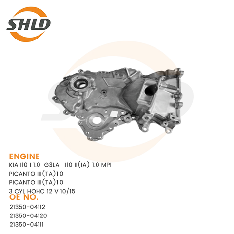 21350-04112 21350-04120 21350-04111 OilPump For KIA IIO1L0 H1O I(IA) 1.0 MPIPICANTO I(TA)L.O PICANTO I(TA)L.03 CYL HOHC 12 V