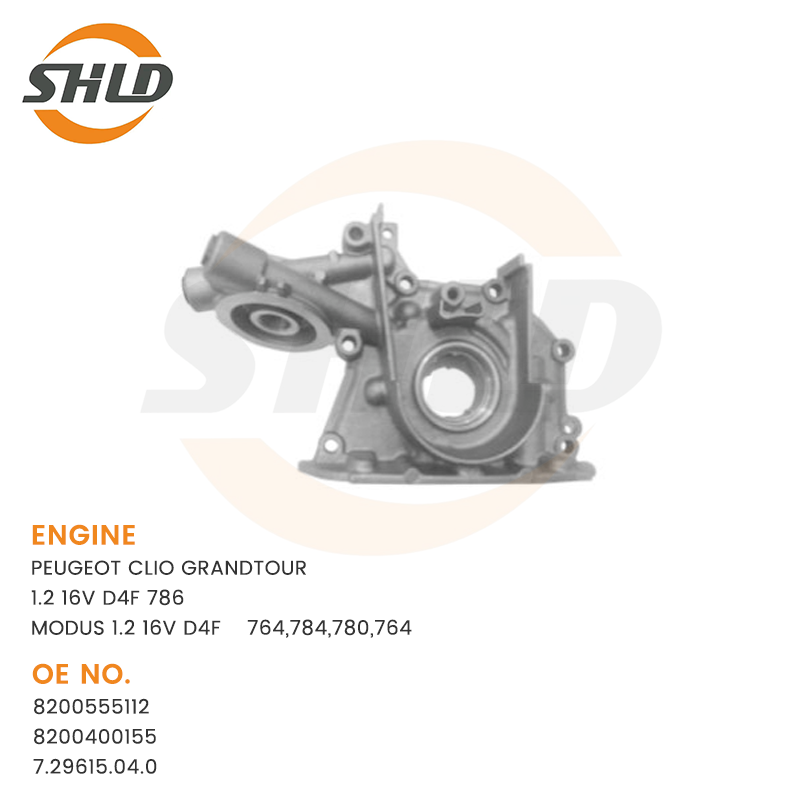 8200555112 OilPump For PEUGEOT CLIO GRANDTOUR 1.2 16V D4F 786